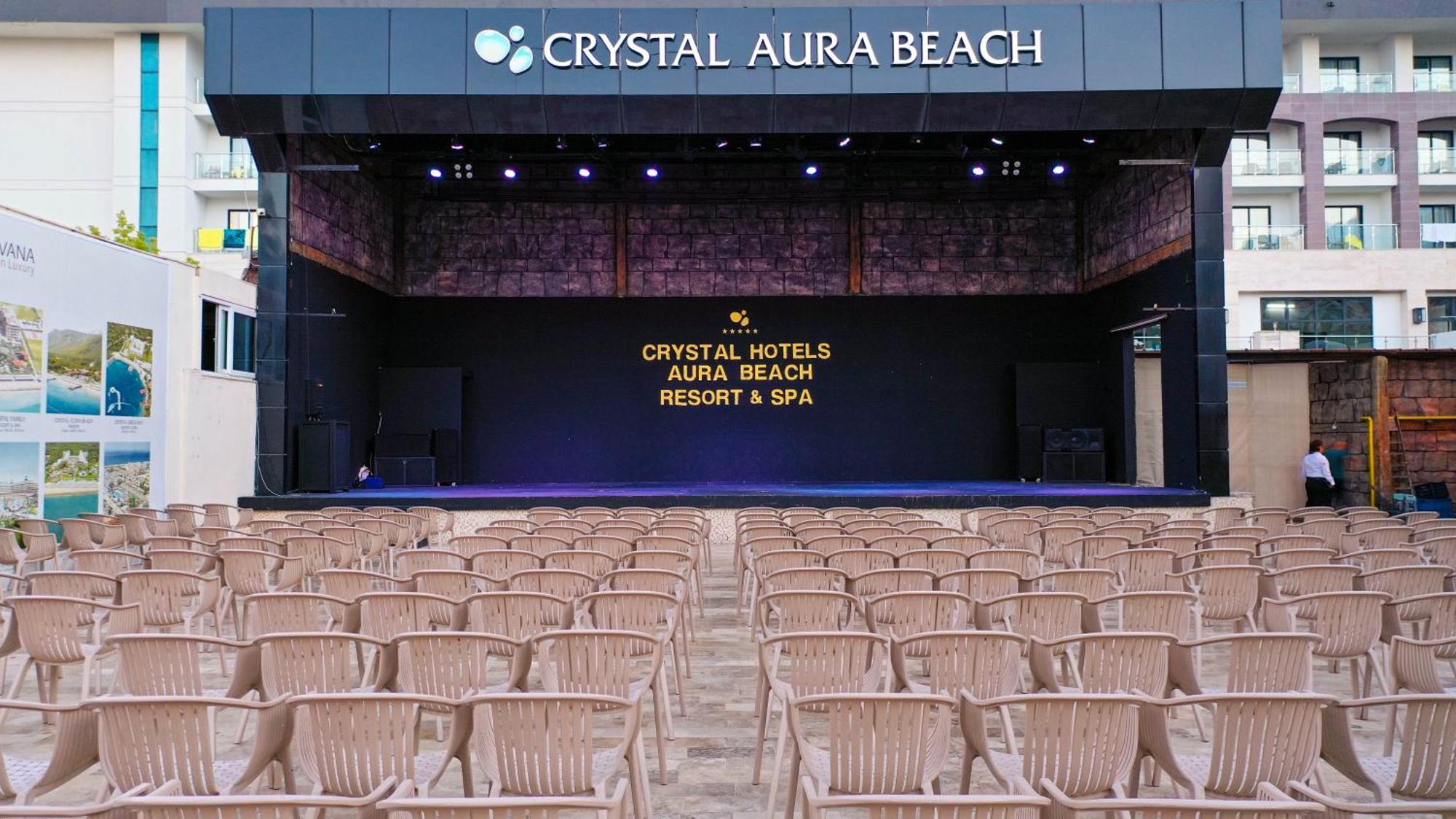 Crystal Aura Beach Resort y Spa Kemer Exterior foto